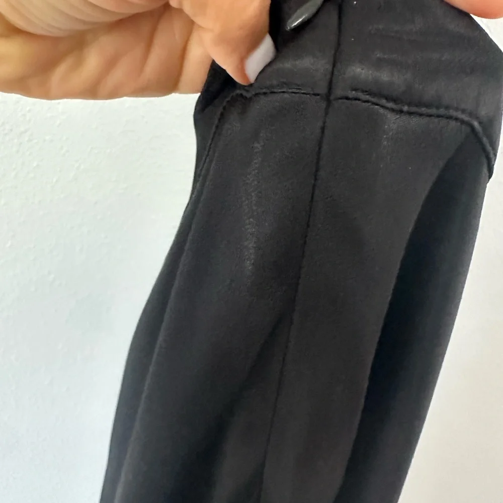 DO+BE Black Midi A-Line Skirt for Cocktail